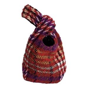 YAITO Plaid Wool Bag